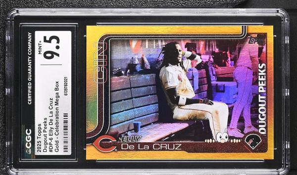 Elly De La Cruz Mega Box Celebration Gold 49/50 #DP-6 CGC 9.5