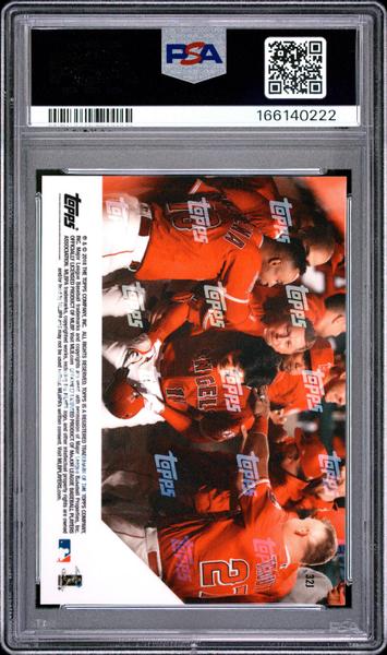 Shohei Ohtani 2018 Topps Now Japanese #32J PSA 10