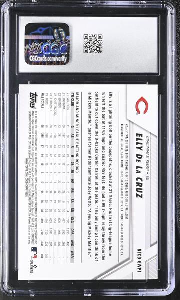 Elly De La Cruz 2024 National Trading Card Day #NTCD-GWP1 CGC 10-2