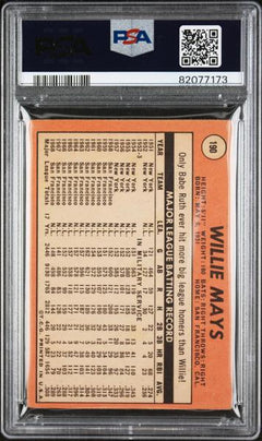 Willie Mays 1969 Topps #190 PSA 2-2