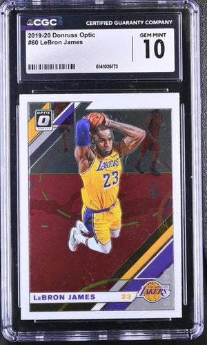 LeBron James 2019-20 Optic #60 CGC 10