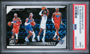 Shai Gilgeous-Alexander 2024 Panini Donruss Optic Phazes #7 PSA 9