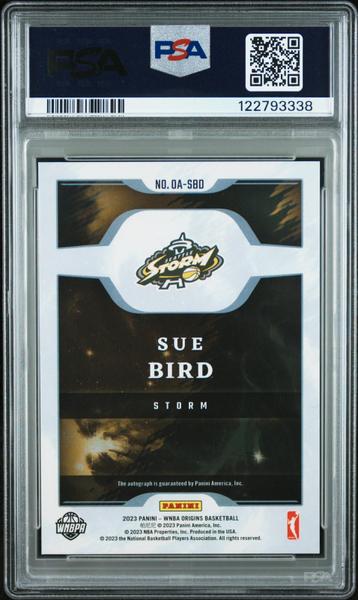 Sue Bird 2023 Panini Origins Wnba Origins Autographs #OASBO PSA 10-2