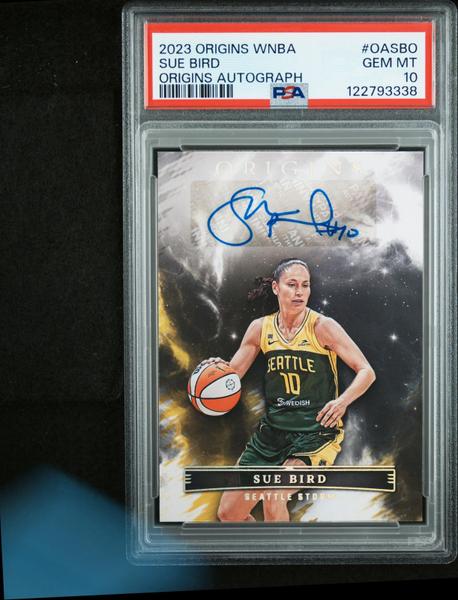Sue Bird 2023 Panini Origins Wnba Origins Autographs #OASBO PSA 10