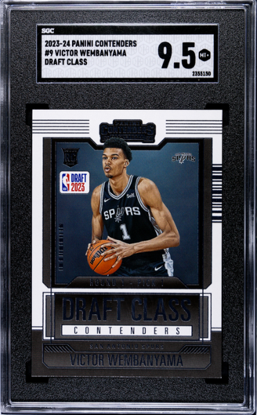 Victor Wembanyama 2023-24 Panini Contenders Draft Class #9 SGC 9.5-1