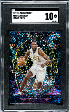 Evan Mobley 2022-23 Panini Select Cosmic Prizm #44 CGC 10-1