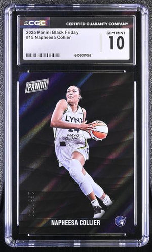 Napheesa Collier 2025 Black Friday 166/199 #15 CGC 10