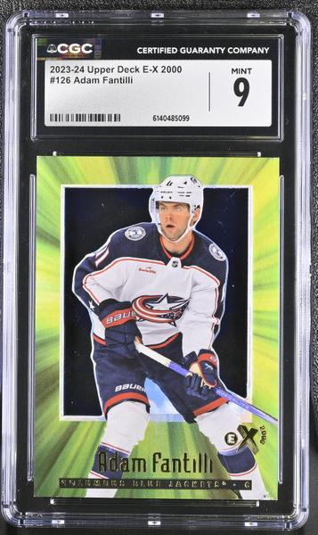 Adam Fantilli 2023-24 E-X 2000 #126 CGC 9-1