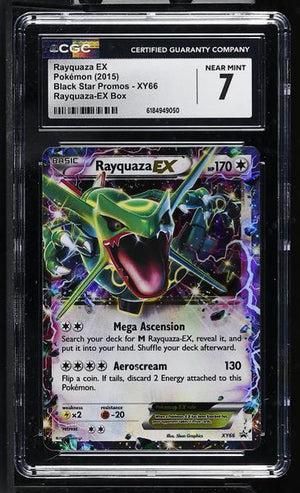 Rayquaza EX Rayquaza EX Box 2015 Black Star Promos #XY66 CGC 7