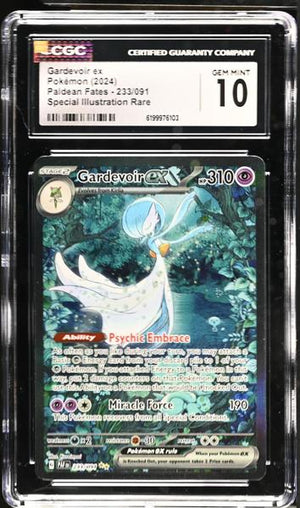 Gardevoir ex Special Illustration Rare 2024 Paldean Fates #233/091 CGC 10