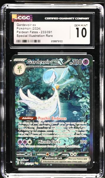 Gardevoir ex Special Illustration Rare 2024 Paldean Fates #233/091 CGC 10