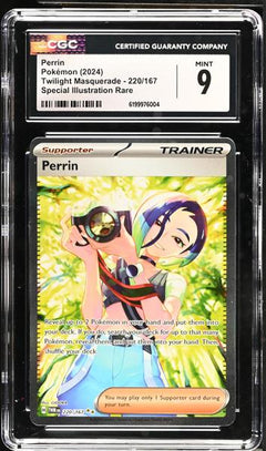 Perrin Special Illustration Rare 2024 Twilight Masquerade #220/167 CGC 9-1