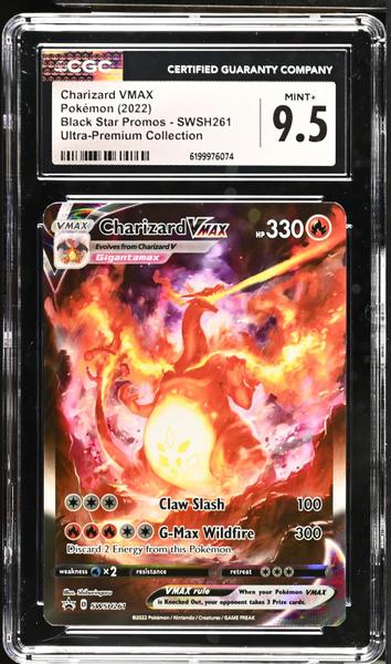 Charizard VMAX Ultra-Premium Collection 2022 Black Star Promos #SWSH261 CGC 9.5