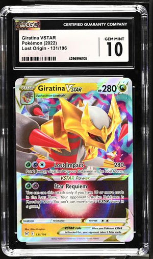 Giratina VSTAR Holo 2022 Lost Origin #131/196 CGC 10