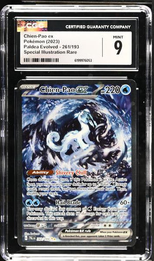 Chien-Pao ex Special Illustration Rare 2023 Paldea Evolved #261/193 CGC 10