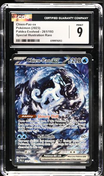 Chien-Pao ex Special Illustration Rare 2023 Paldea Evolved #261/193 CGC 10