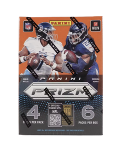 2022 Panini Prizm Football Blaster Box (Orange Ice Prizms)-1