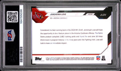Jeremiyah Love RC 2026 Topps Now Draft Night Rookie PSA 9-2