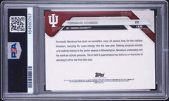 Fernando Mendoza RC 2025 Bowman U Now Rookie #66 PSA 10-2