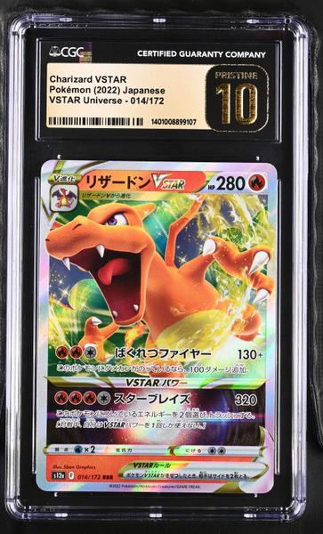 Charizard VSTAR Holo 2022 VSTAR Universe #014/172 CGC PRISTINE 10