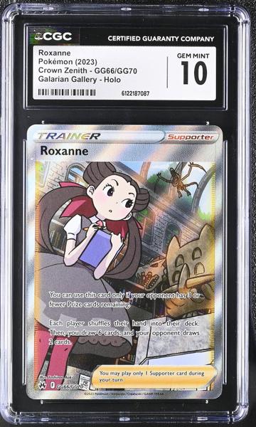 Roxanne Galarian Gallery, Holo 2023 Crown Zenith #GG66/GG70 CGC 10