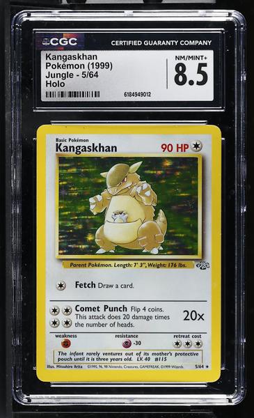 Kangaskhan Holo 1999 Jungle #5/64 CGC 8.5