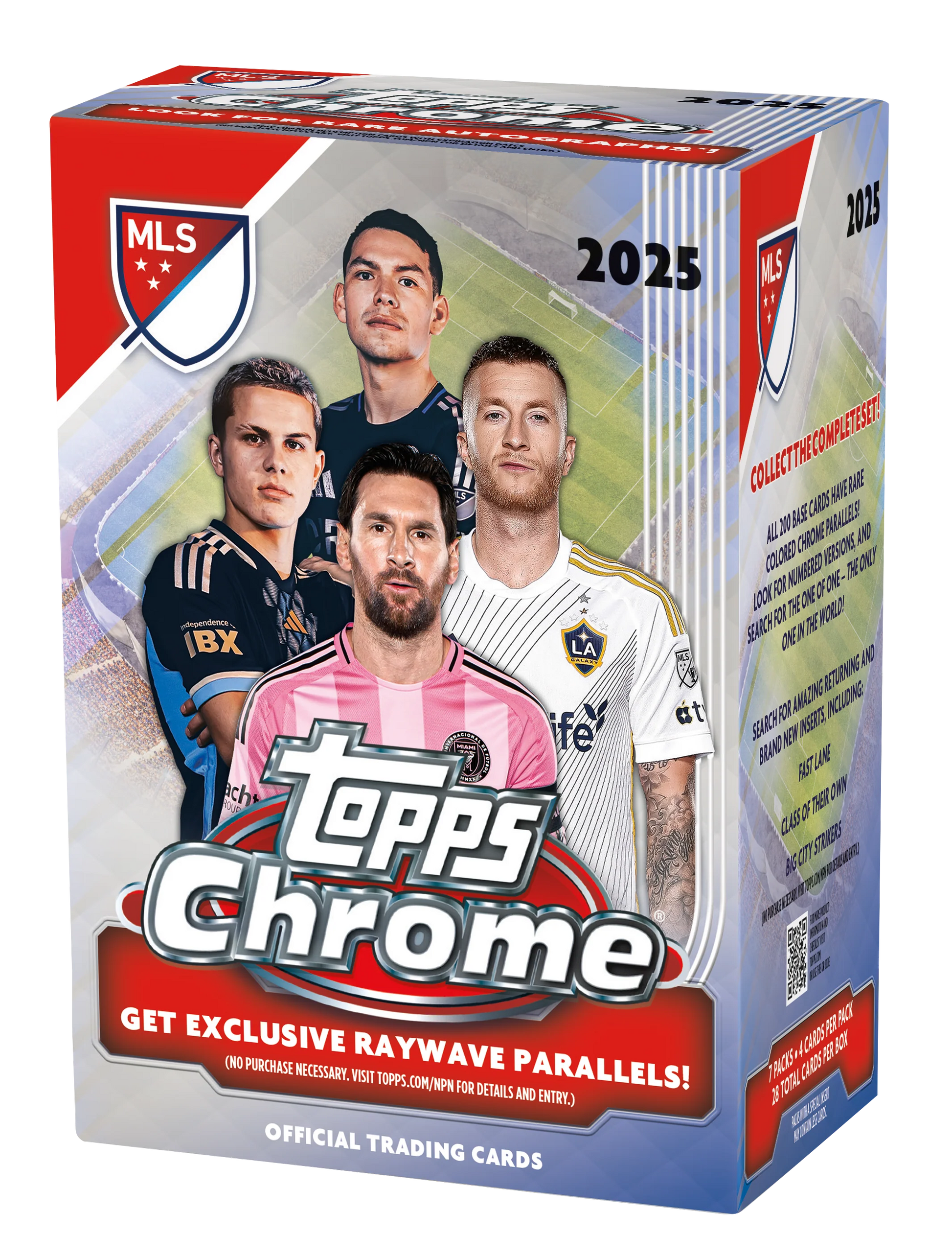 2025 Topps Chrome MLS Blaster Box-1