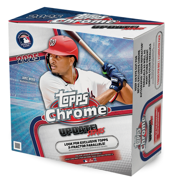 Product 2025 Topps Chrome Update Series Baseball Mega Box **PRESALE** Link
