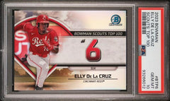 Elly De La Cruz 2023 Bowman Scouts' Top 100 #BTP6 PSA 10-1