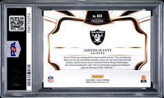 Ashton Jeanty 2025 Panini Select #404 PSA 9-2