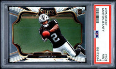 Ashton Jeanty 2025 Panini Select #404 PSA 9-1