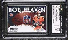 Joe Burrow 2025 Absolute Hog Heaven #HH-JBW CGC 9-1