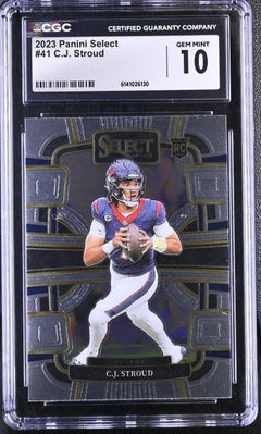 C.J. Stroud 2023 Select #41 CGC 10-1