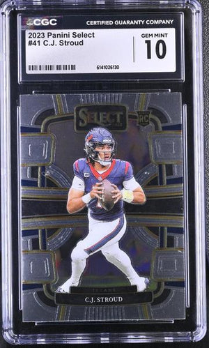 C.J. Stroud 2023 Select #41 CGC 10