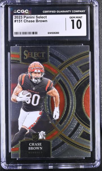 Chase Brown 2023 Select #151 CGC 10
