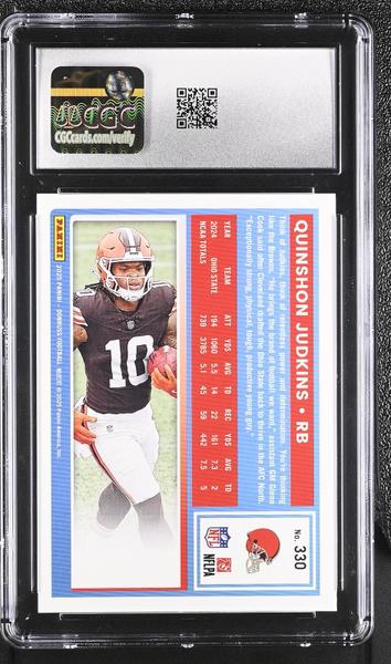 Quinshon Judkins #330 CGC 9