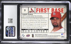 Albert Pujols 2008 Legendary Cuts #3 CGC 9-2