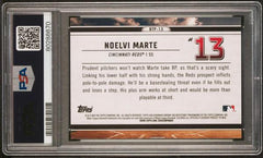 Noelvi Marte 2023 Bowman Scouts' Top 100 Scouts' Top 100 #BTP13 PSA 10-2