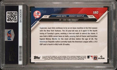 Juan Soto/Mickey Mantle 2024 Topps Now #190 PSA 10-2