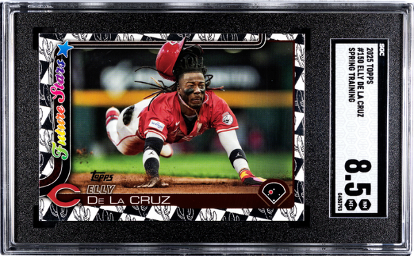 Elly De La Cruz 2025 Topps Spring Training #150 SGC 8.5