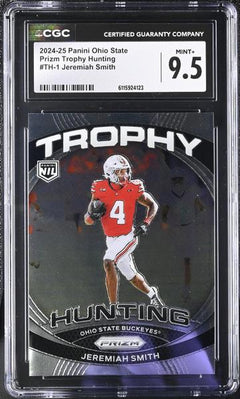 Jeremiah Smith 2024-25 Ohio State Prizm Trophy Hunting #TH-1 CGC 9.5-1