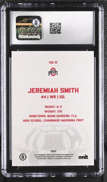 Jeremiah Smith 2025 Ohio State Buckeyes Vestige #VS-11 CGC 9.5