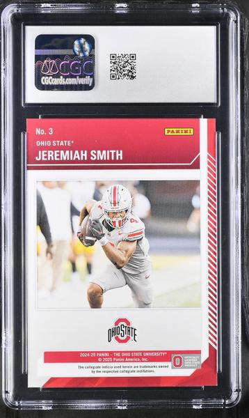 Jeremiah Smith 2024-25 Ohio State Contenders School Colors #3 CGC 10