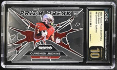 Quinshon Judkins 2025 Prizm Draft Picks Prizm Break #9 CGC PRISTINE 10-1