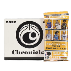 2022/23 Panini Chronicles Basketball Jumbo Value Fat Pack 12-Pack Box (No Plastic Wrap)-1