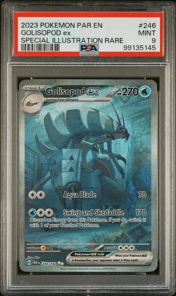 Golisopod Ex 2023 Pokemon Paradox Rift Special Illustration Rare #246 PSA 9