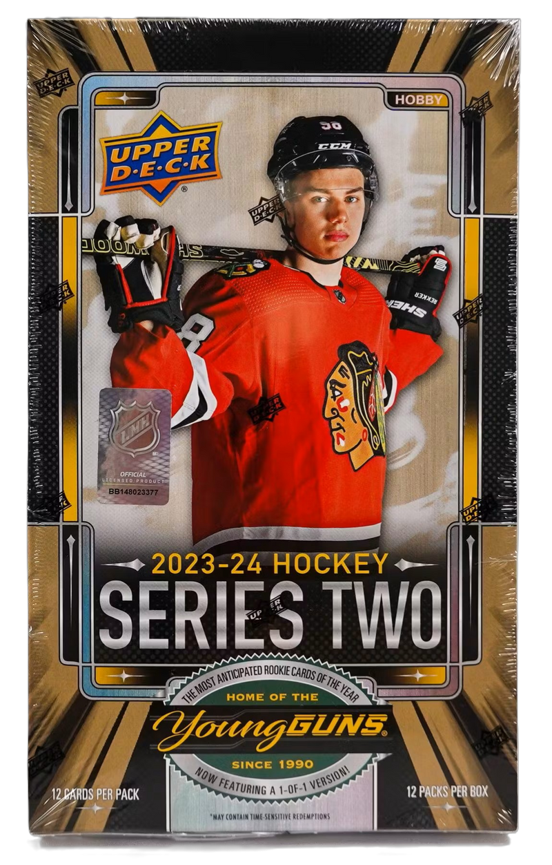 2023-24 Upper Deck Series 2 Hockey Hobby Box-1