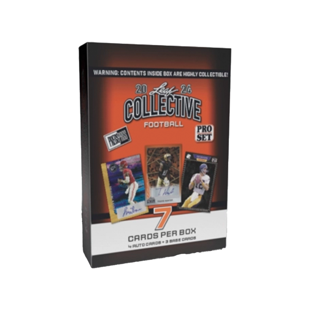 2024 Leaf Collective Football Hobby Box-1