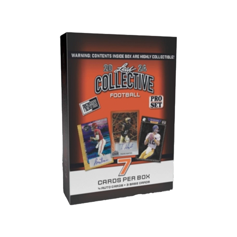 2024 Leaf Collective Football Hobby Box-1