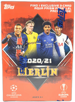 2020/21 Topps Merlin Chrome Soccer 8-Pack Blaster Box-1